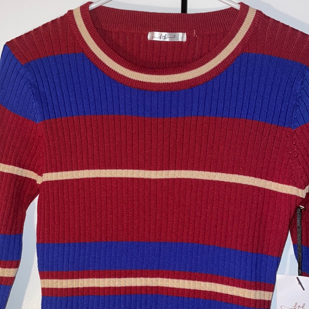 ktk (NWT) striped dress for juniors/women. Size L.